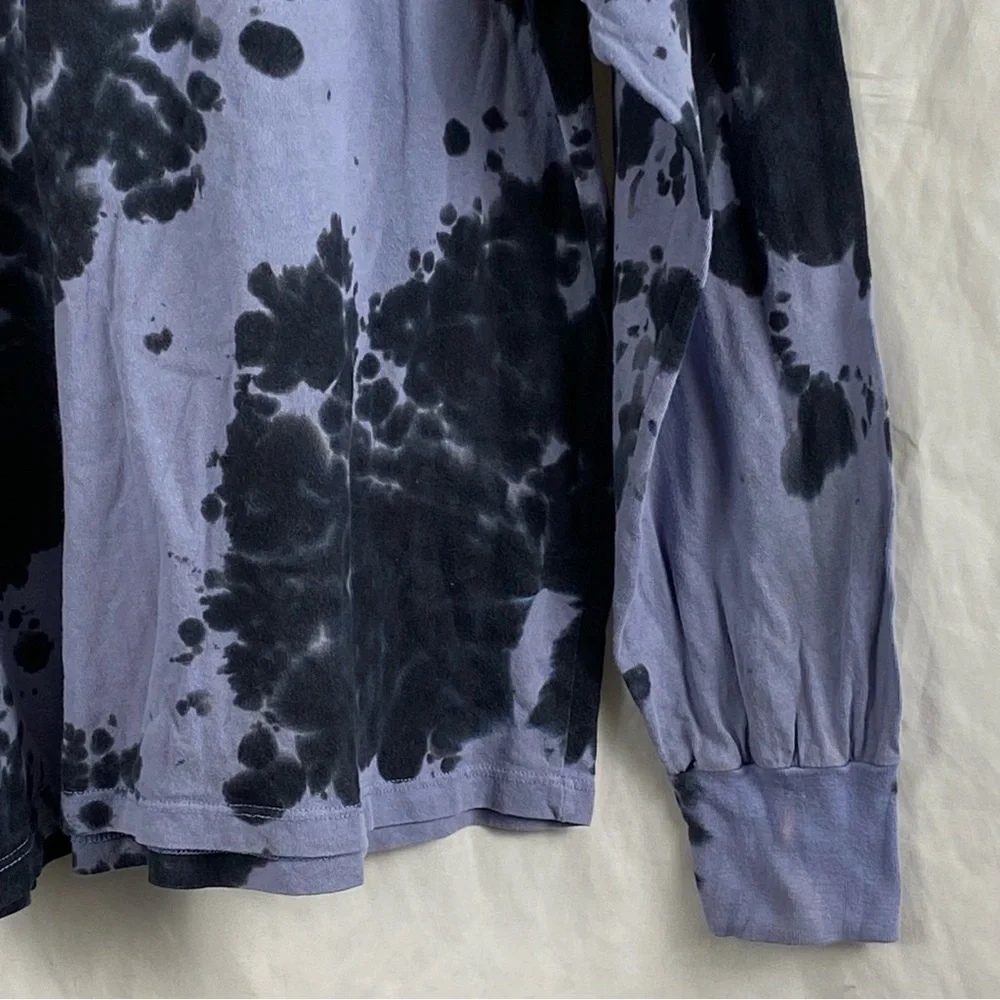 The Simpsons Treehouse of Horror Alien Tie-Dye Long Sleeve Shirt Size Medium - Picture 12 of 16